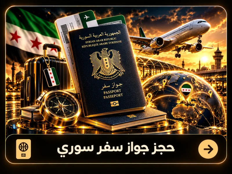 حجز جواز سفر سوري