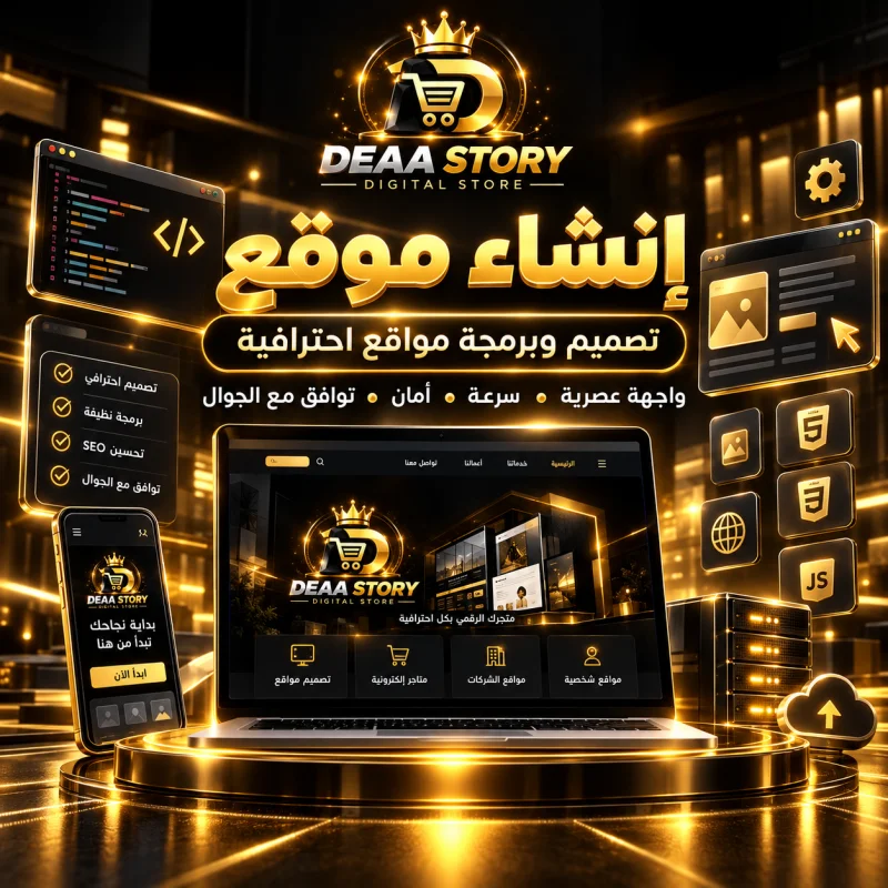 إنشاء موقع